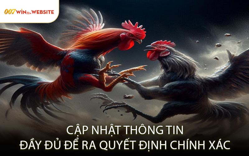 Cập nhật thông tin đầy đủ để ra quyết định chính xác