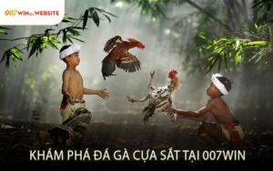 Khám Phá Đá Gà Cựa Sắt Tại 007win